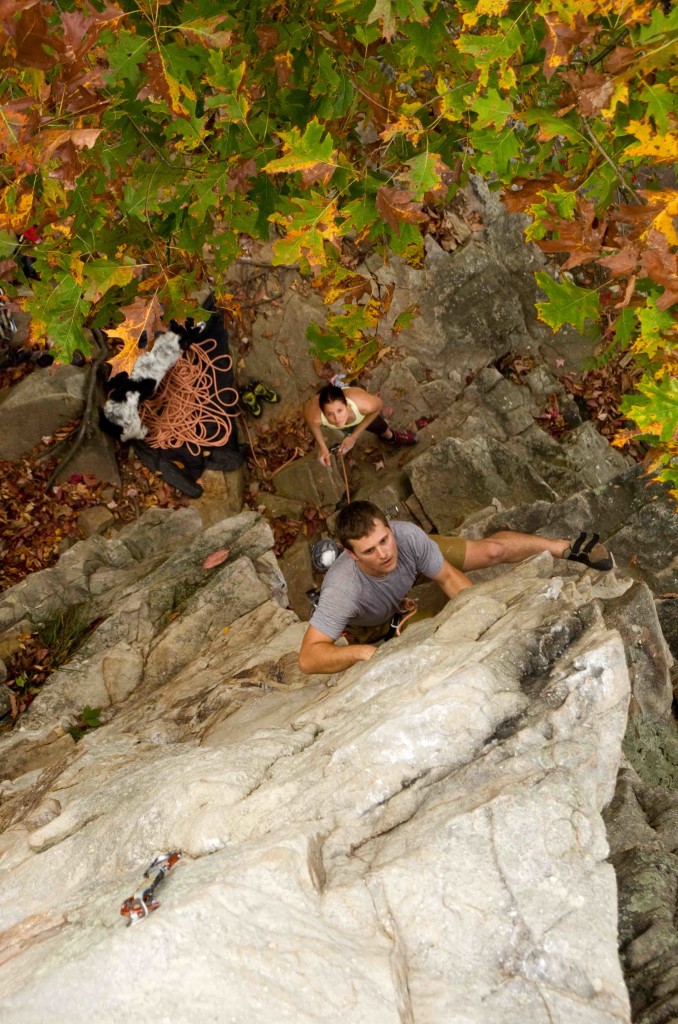 Foster Falls Rock Climbing History
