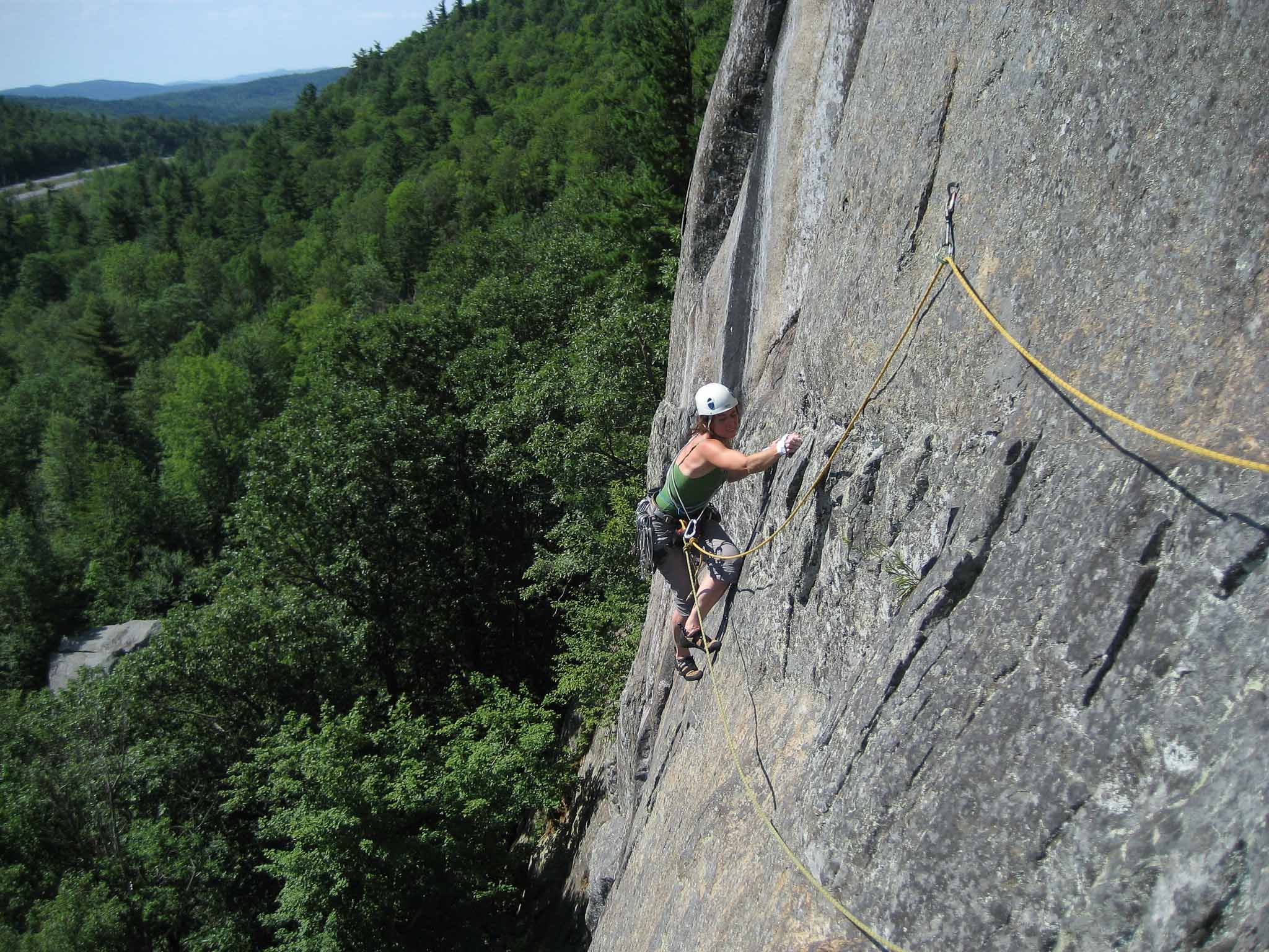 Rock Climb Naked Truth, Adirondacks