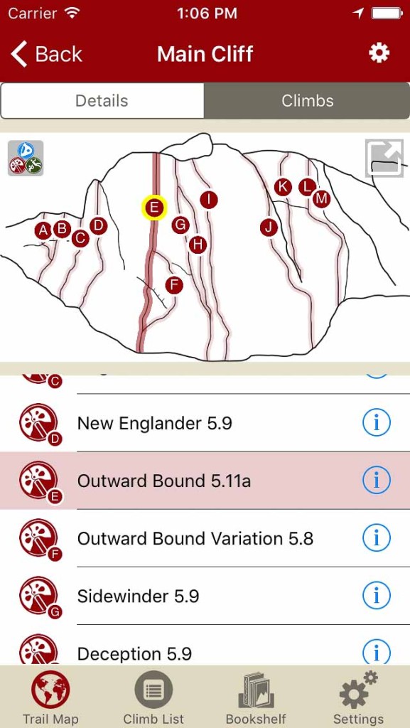 Vermont Rock Climbing Guidebook