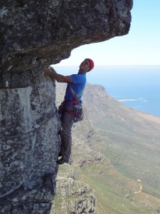 Climbing on Table Mountain Photo- Alessandro Gelmetti