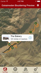 Explore Oukaimeden bouldering via our interactive trail map.