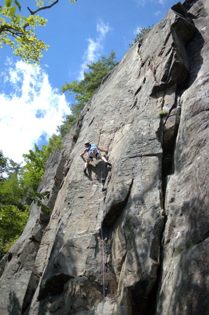 Adirondack Rock Climbing PokeO Moonshine description