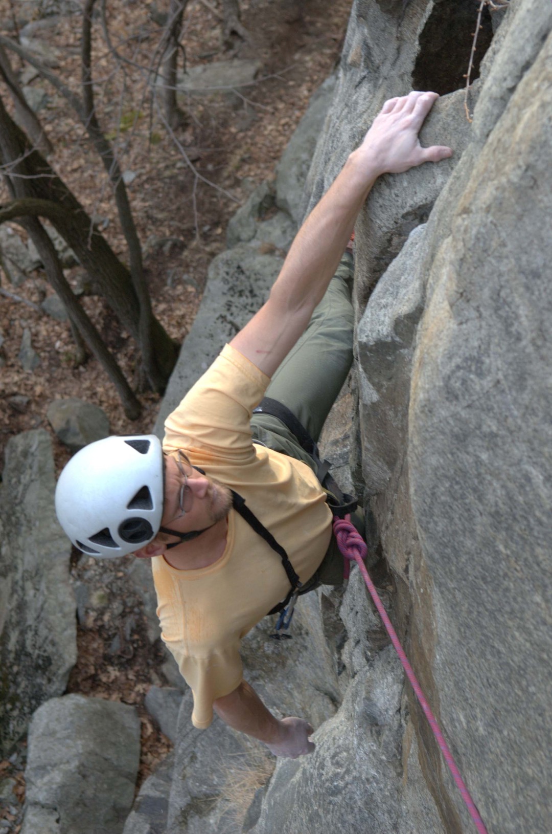Adirondack Rock Climbing author Jeremy Haas.