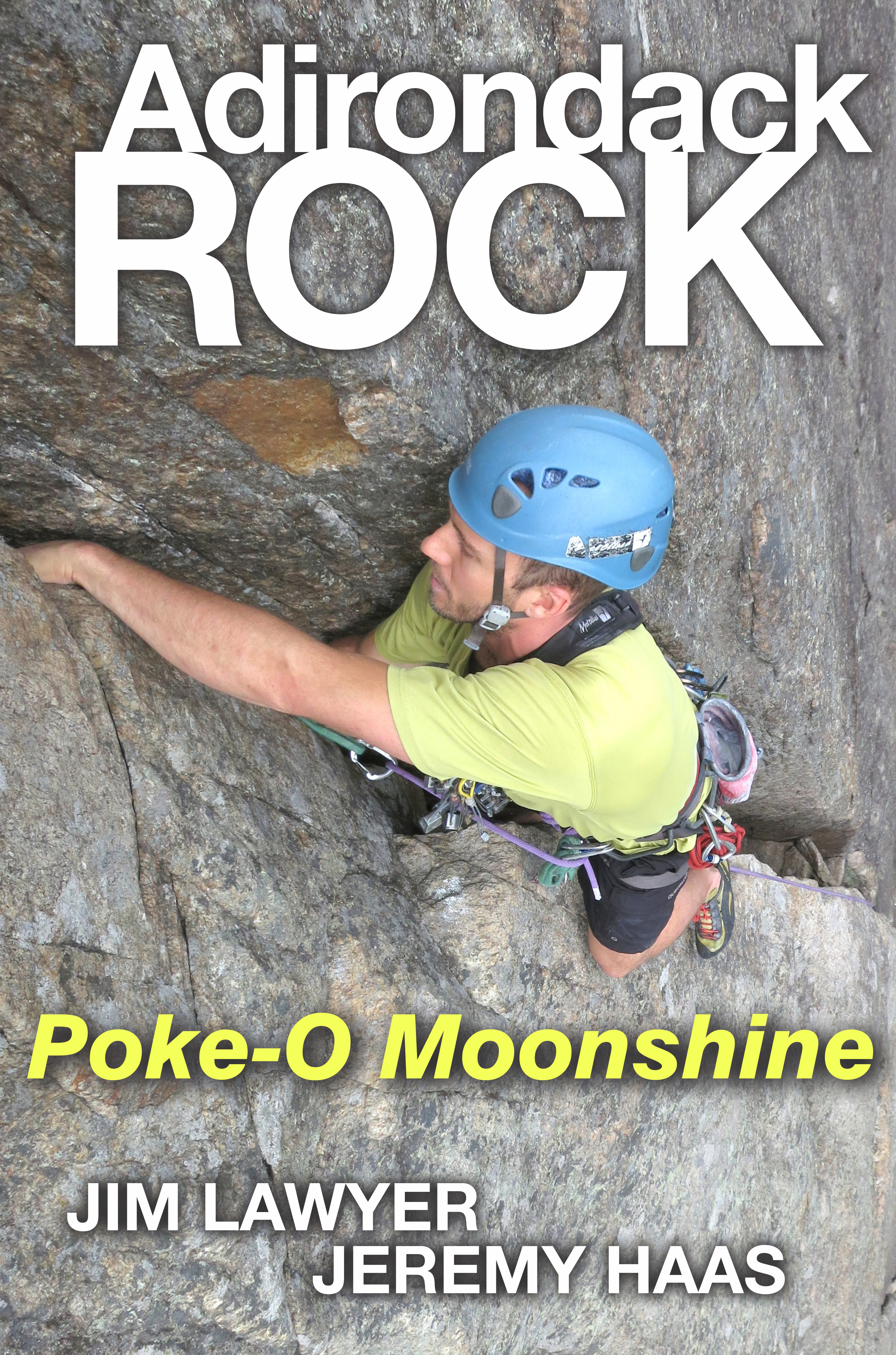 Adirondack rock climbing guidebook