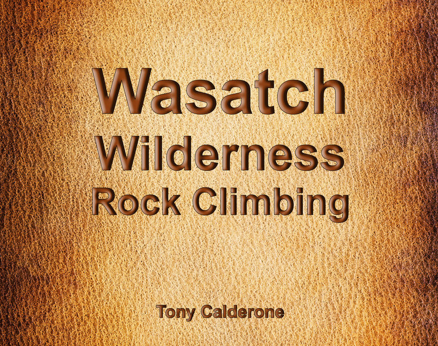 Wasatch Backcountry Wilderness Rock Climbing Guidebook