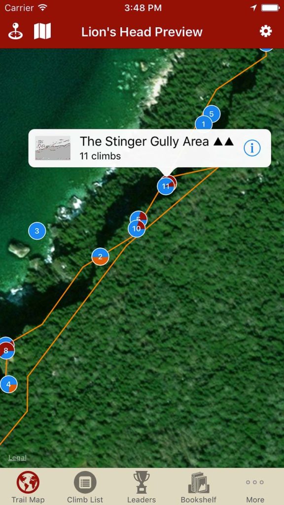 Ontario Lion's Head Rock Climbing Guidebook