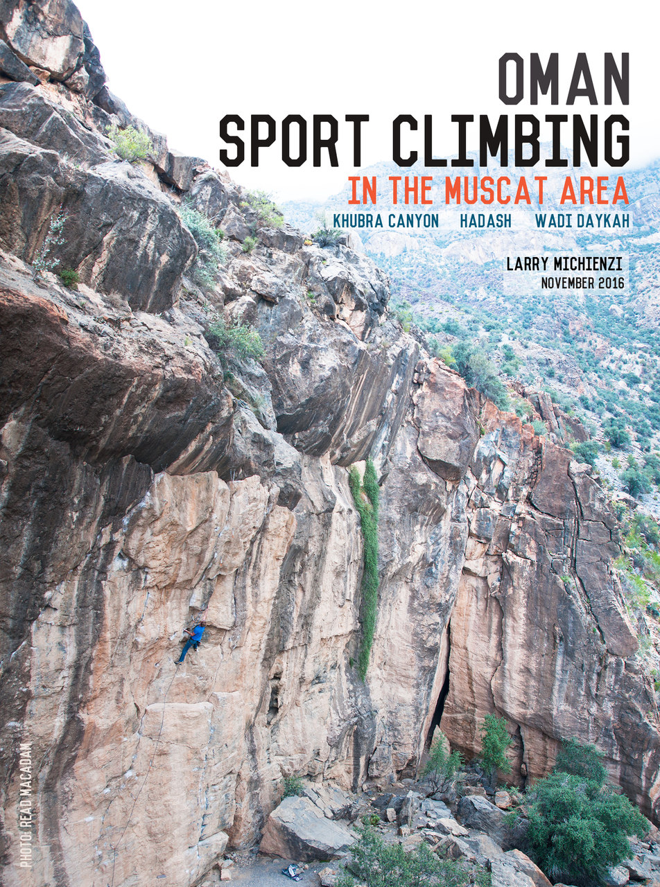 Oman Muscat Sport Climbing Guidebook