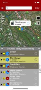 Explore Columbia Valley Rock Climbing via our interactive trail map.
