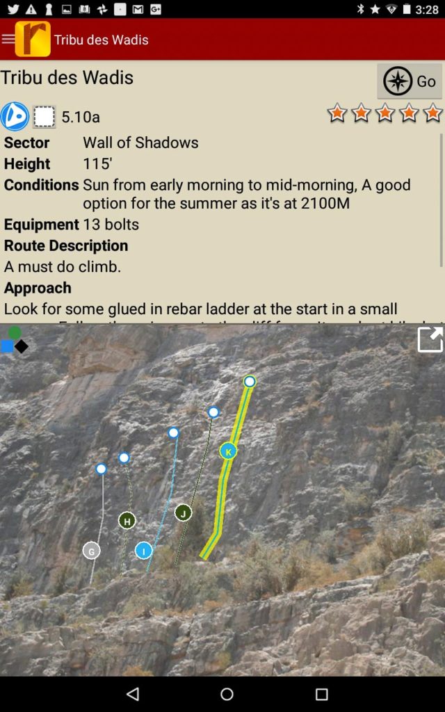 Oman Sharaf Al Alameyn Sport Climbing Guidebook