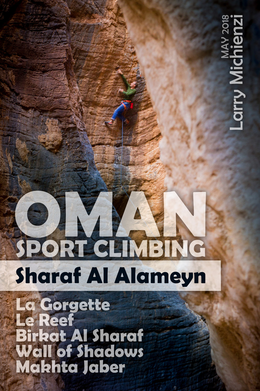 Oman Sharaf Al Alameyn Sport Climbing Guidebook