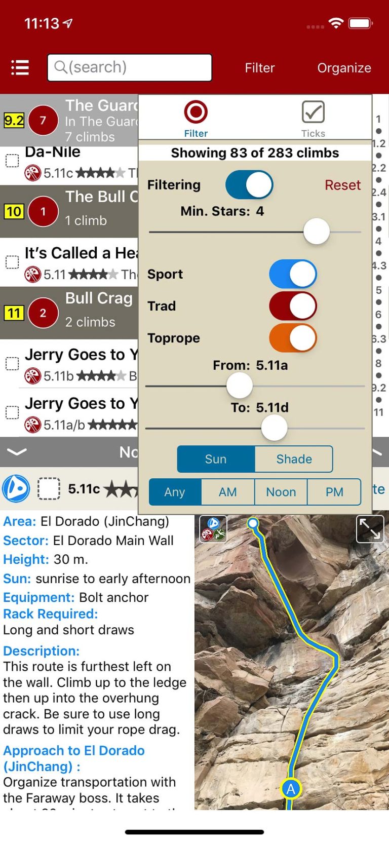 Liming China Rock Climbing Guidebook