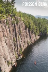 Québec: Escalade Parc Régional du Poisson Blanc Guidebook